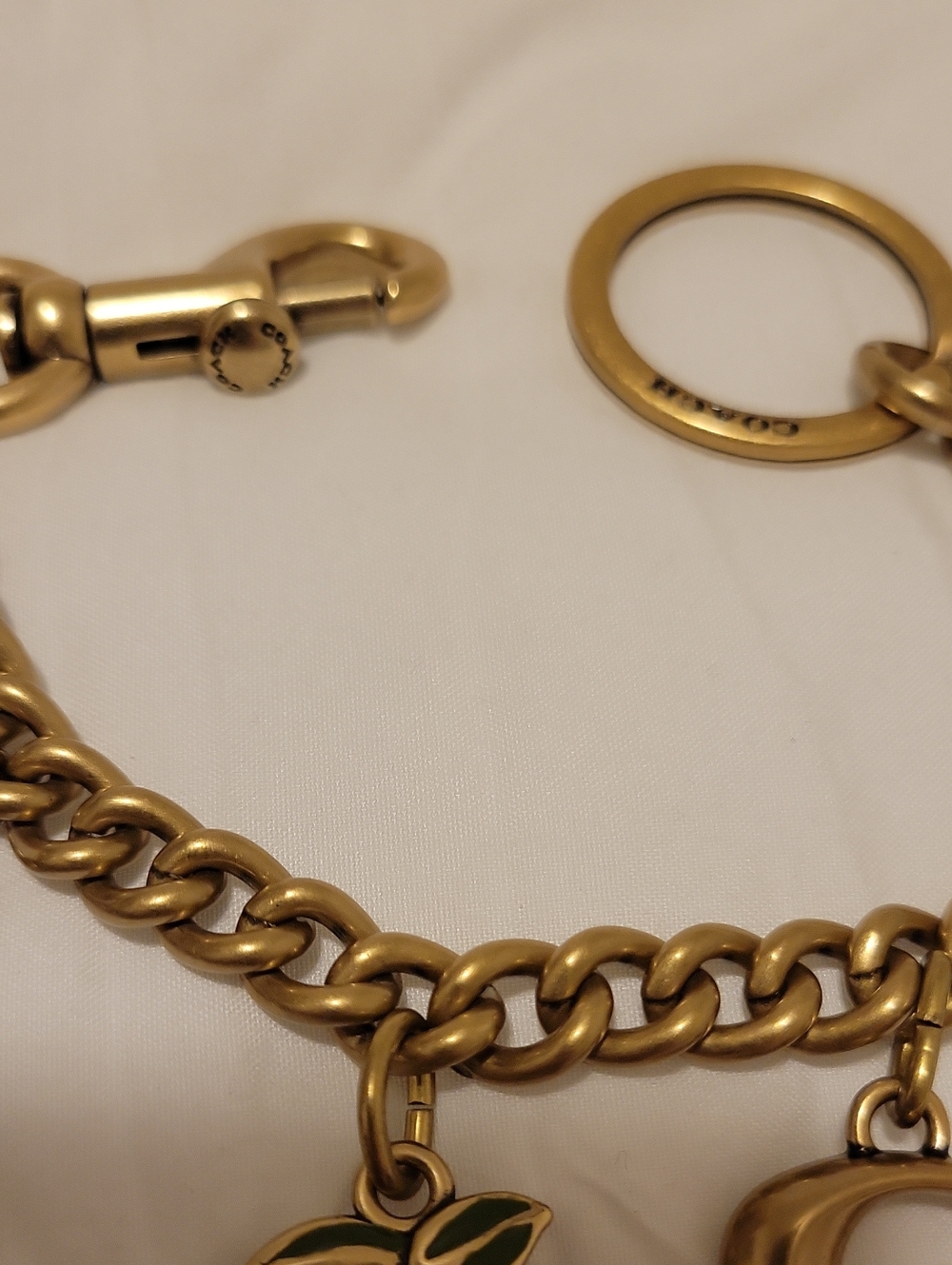 NWOT Coach Bag Charm Bundle -All 3 - Picture 13 of 14